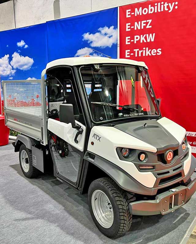 E-Mobility-News: epowertec.de E-Mobility präsentiert ALKE ATX Elektrofahrzeuge auf KommTec Live Kommunal-Technik-Messe in Offenburg