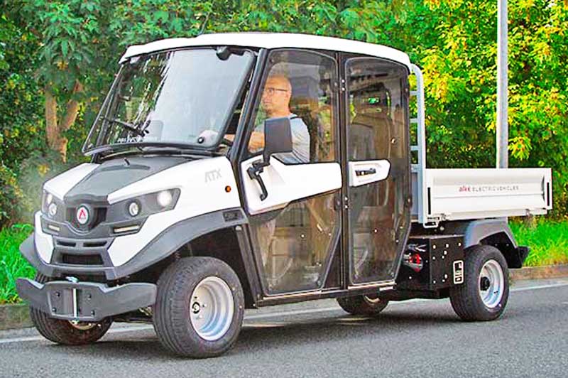 ALKE ATX330ED / ATX340ED Elektrofahrzeug 4-Sitzer, optional mit optimierter Reichweite von epowertec.de E-Mobility