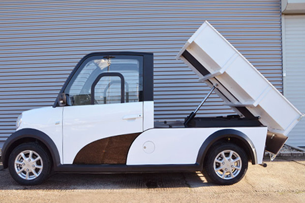 ARI Elektrofahrzeuge, Elektro-Kompakttransporter mit Pritsche, Planenaufbau, Kipper von epowertec.de E-Mobility