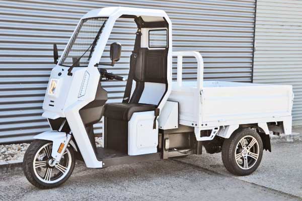 ARI Elektrofahrzeuge, Elektro-Kompakttransporter mit Pritsche, Planenaufbau, Kipper von epowertec.de E-Mobility