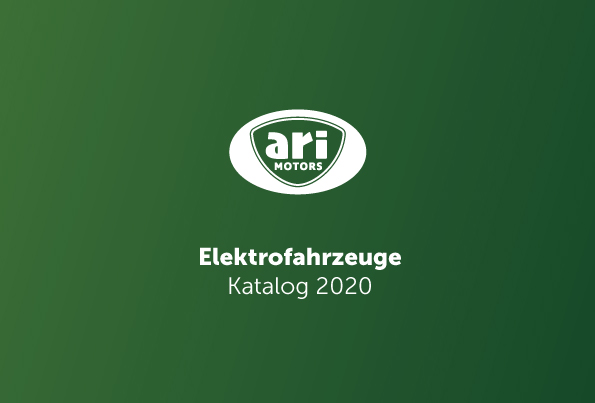 ARI Motors Elektrofahrzeuge, Elektro-Transporter, Elektroauto Katalog 2020 von epowertec.de E-Mobility PDF-Download