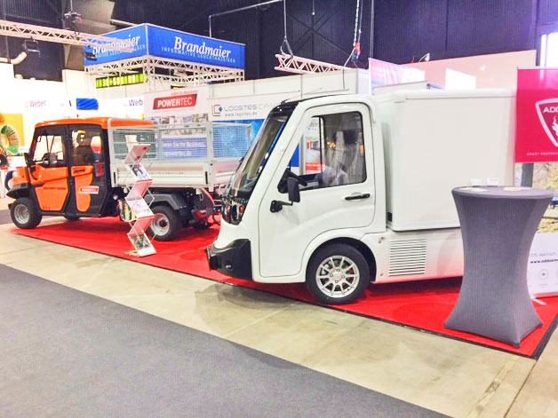 E-Mobility-Messe-News: Powertec präsentiert emissionsfreie Elektro-Kommunalfahrzeuge auf KOMMTEC Fachmesse
