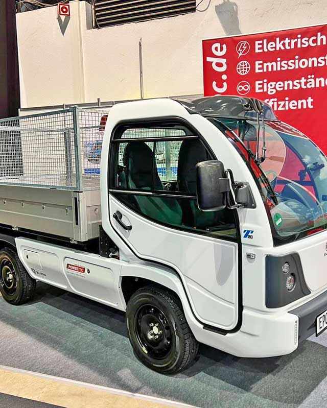 E-Mobility-News: epowertec.de E-Mobility präsentiert MUP Elion Elektro-Kommunalfahrzeuge auf KommTec Live Kommunaltechnik-Fachmesse in Offenburg